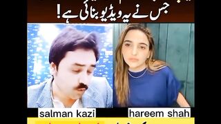 Who behind the leak video of hareem shah