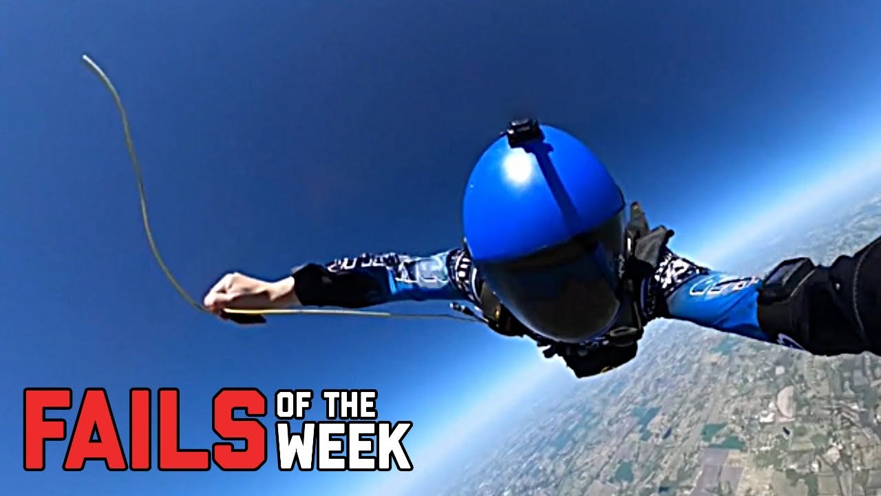 Broken Parachute! Stressful Fails Of The Week If you want to support me ...