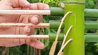 Bamboo Creations with 3 arrow #bamboo #Slingshots #DIY. 2