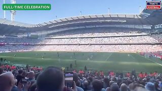 Manchester City Players Premier League Trophy Celebration & Dressing Room Celebration! 2024.