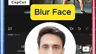 Capcut editing blur face tutorial