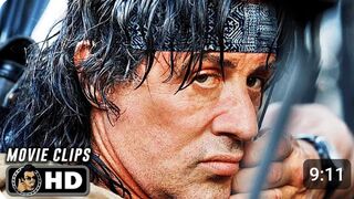 SYLVESTER STALLONE IS BRUTAL - RAMBO (2008) - Action Move