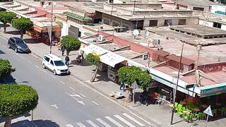 Top view fez morocco