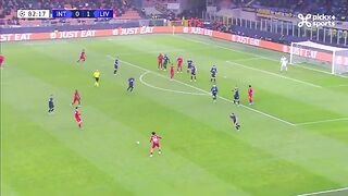 Goal Mohamed Salah against Inter Milan