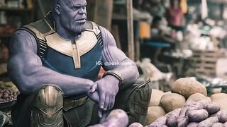 Thanos Live Action  #liveaction #avengers #avengersendgame #avengersinfinitywar