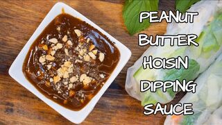 Peanut Butter Hoisin Dipping Sauce | 5 Ingredient Authentic Vietnamese Recipe