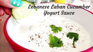 How to make Lebanese Laban Cucumber Yogurt Sauce