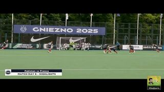 FIH Nations Hocky Cup 2024  Pakistan vs France