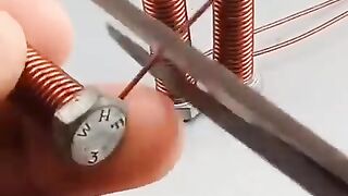 100_Watt_Free_Electricity_Generator_with_Speaker_and_Copper_Wire_#science_#physics(480p).
