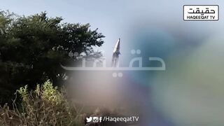 Yemen Shows 2200 KM Range Missile as Iron Dome Confronts Drone Targets.