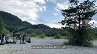 How are movies shot with CGI?