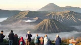 The stunning natural beauty of Mount Bromo