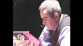 13 year old kid gets bored while playing chess against world number one Garry Kasparov