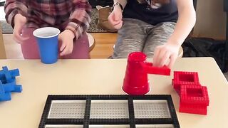 Flip cup tic-tac-toe! ???? #games