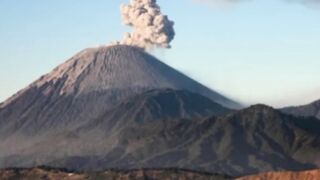 Mount Bromo is an active volcano