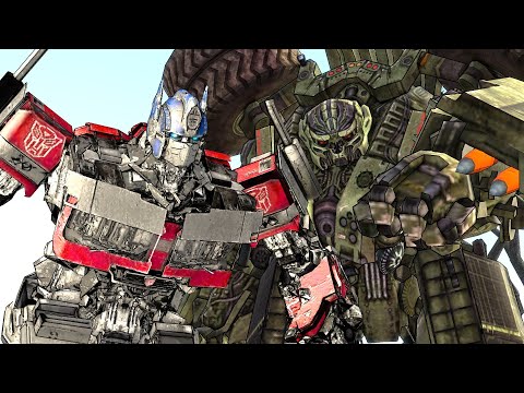 OPTIMUS PRIME VS DECEPTICON LONG HAUL Transformers Rise of the Beasts ...