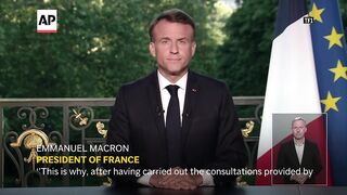 France's Macron dissolves National Assembly, calls for legislative election after EU defeat. 2