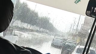 Rain in sunny weather