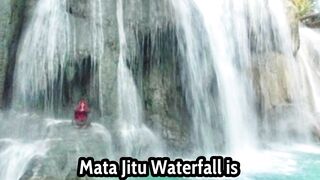 Mata Jitu Waterfall is nicknamed "Queen Waterfall"