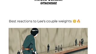 Best #reaction# Naruto# Lee#