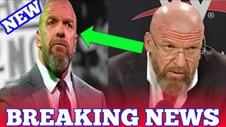 Triple H-Sudden Shocking Announcement