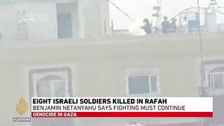 War on Gaza_ 8 Israeli soldiers killed in Rafah ambush; deadliest incident in months.