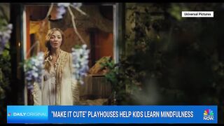 Amanda Seyfried's playhouses teach kids mindfulness in her hometown.
