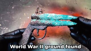 EXTREMELY Rare Gun Lighter Restoration, World War II - D-day 1944
