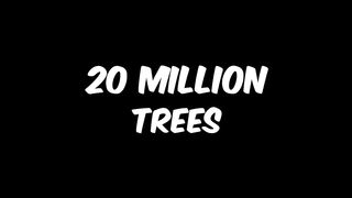 Planting 20,000,000 trees, My Biggest project