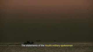 Houthi military spokesman: We targeted two ships and an American destroyer with ballistic missiles and drones