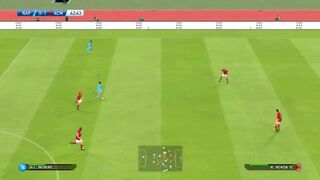 Very long assist and scored a wonderful goal in FIFA