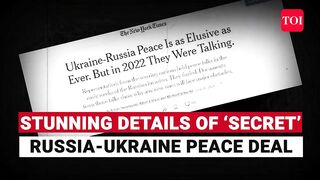 Putin Cracked ‘Secret’ Deal With Zelensky; Explosive NYT Report Reveals Details Of 2022 Peace Deal.