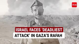 Eight IDF Soldiers Blown To Smithereens In Deadliest Gaza Attack Since Rafah Invasion _ Watch.