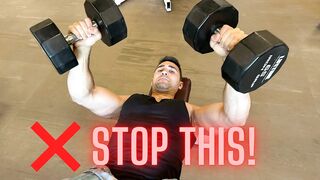 How To Dumbbell Chest Press PROPERLY