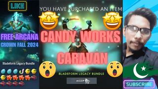 Candy Works Caravan 2024 Free Arcana Bladeform Legecy Bundle Live Stream Clip WoW