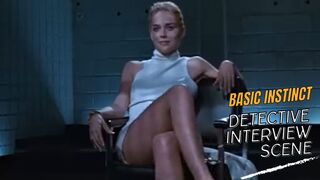 Basic Instinct - Detective Interview Scene | Best Scene movie