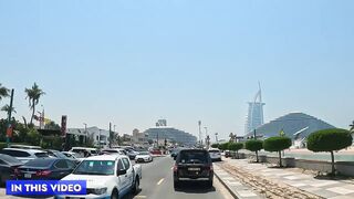 Dubai Driving Tour ???????? 4K (Palm Jumeirah - Dubai Marina - Dubai Harbour - JBR