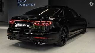 Audi s8 exclusive sound interior and exterior 2024