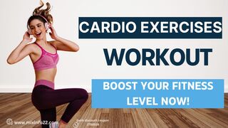 Boost your fitness level now | Cardio Exercises #mix