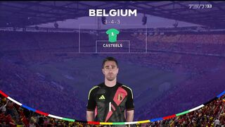 Belgium vs Romania Extended Highlights