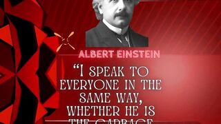 I Speak To Everyone In The Same Way, Whether... Albert #Einstein Quote - Quote Of The Hour