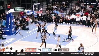 Angel Reese TAKEN DOWN BY The NECK , Alyssa Thomas EJECTED WITH FLAGRANT 2 | Chicago sky vs sun