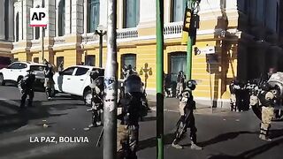 WATCH- Coup attempt in Bolivia as soldiers storm presidential palace