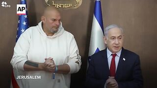 Pennsylvania Sen. John Fetterman meets with Netanyahu in Israel, expresses support