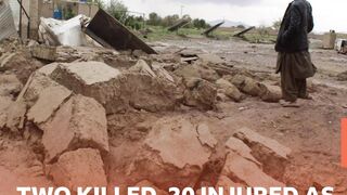 Two Killed, 20 Injured as heavy rain Lashes Balochistan | The World | The Worldpk