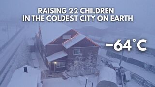 Raising 22 Children in the World's Coldest City −64°C (−84°F) Yakutsk, Siberia