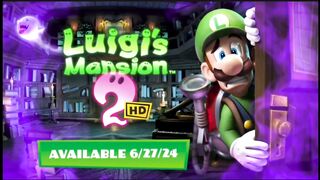 Luigi's Mansion 2  -  Ghosts Trailer