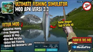 Ultimate Fishing Simulator Mod Apk - New Version 3.3 | #game #video #gaming #fishing #mancing #fish #games