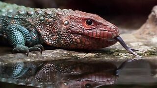 The wild::- the Cayman island lizard