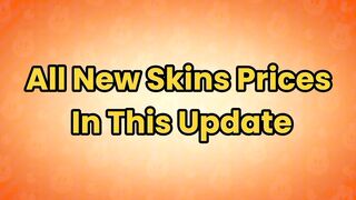 All New Skins Price !! | Season 28 & 29